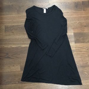 Black, cotton dress!